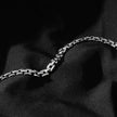 PROVINIA: Retro Watch Style Strap Bracelet in Silver