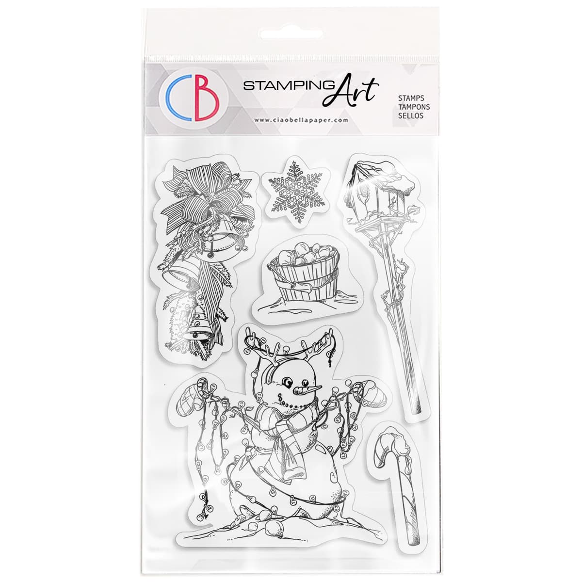 Ciao Bella Clear Stamp Set 4