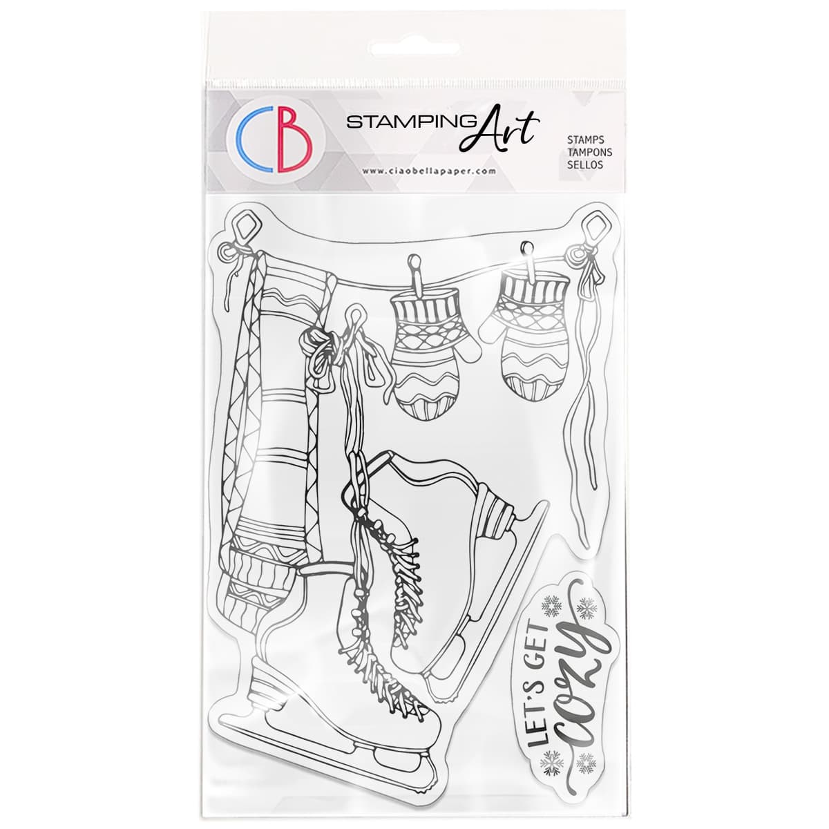 Ciao Bella Clear Stamp Set 4