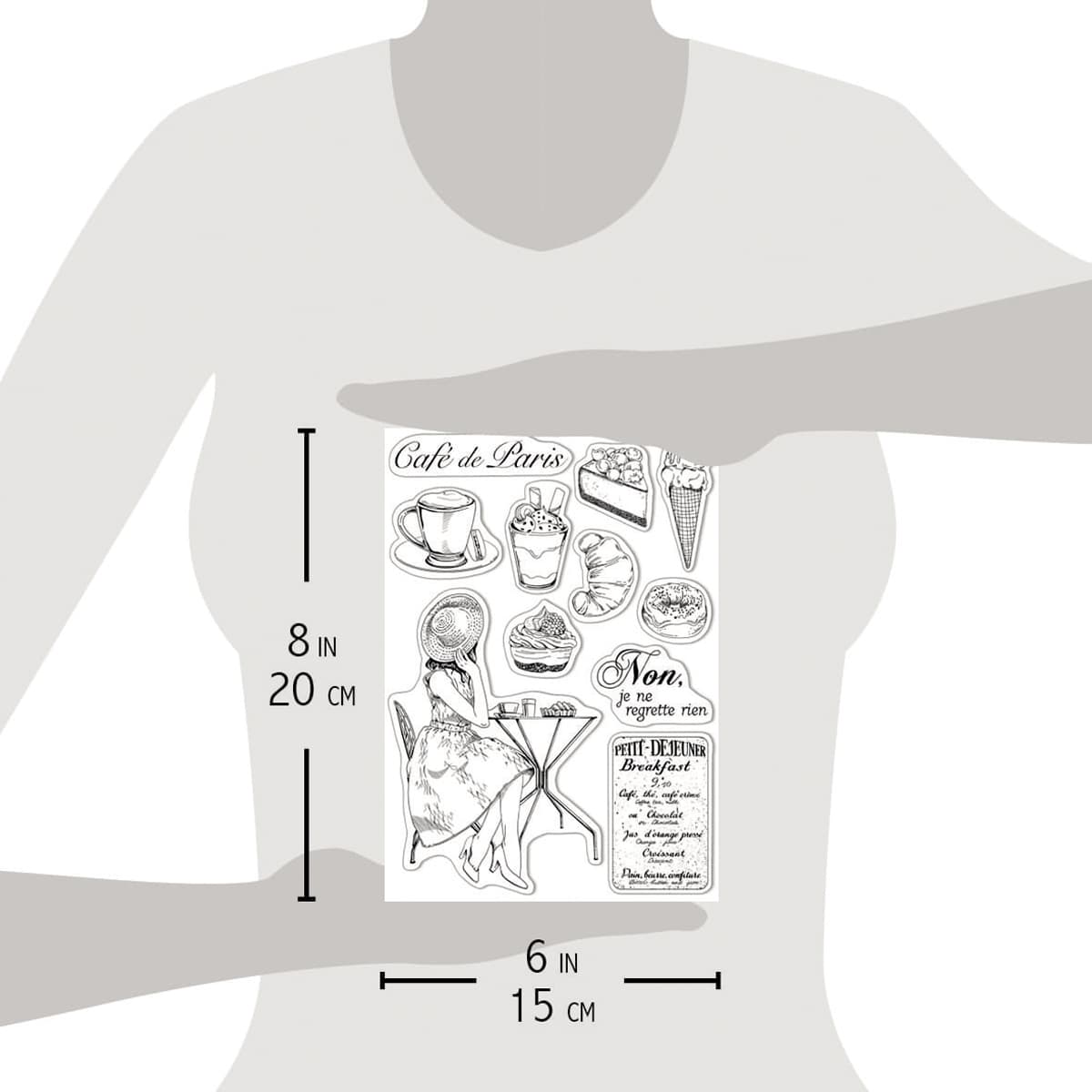 Ciao Bella Clear Stamp Set 6