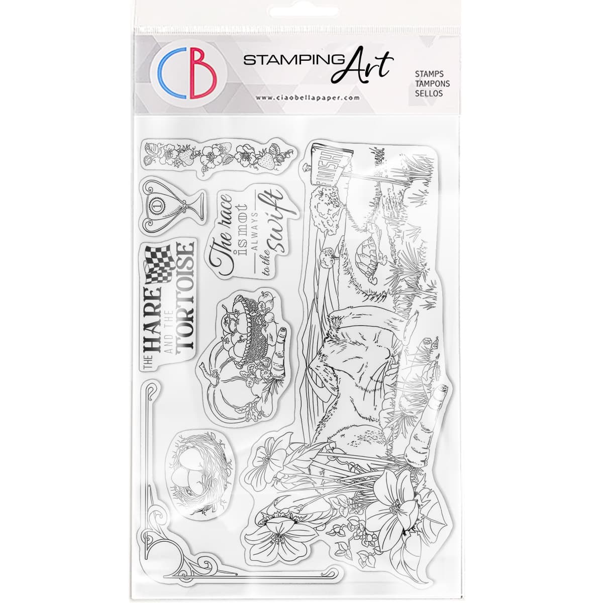 Ciao Bella Clear Stamp Set 6