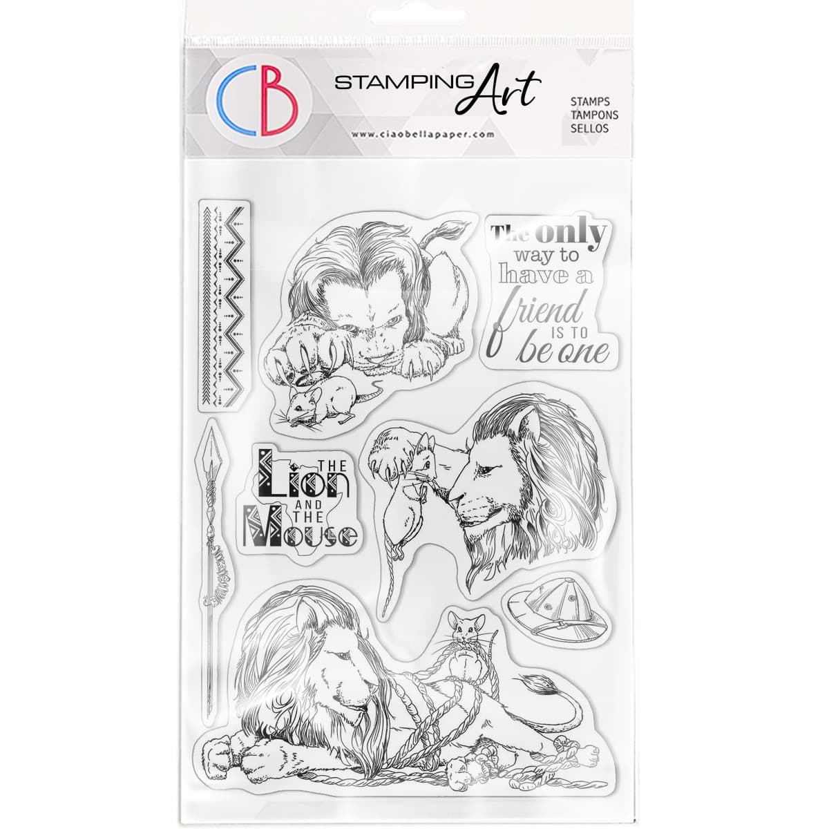 Ciao Bella Clear Stamp Set 6