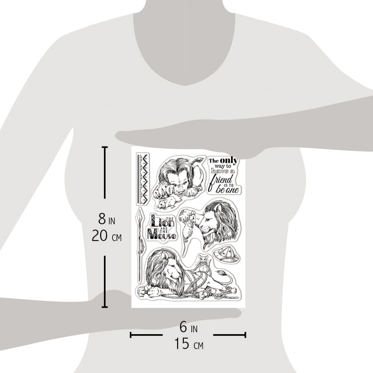 Ciao Bella Clear Stamp Set 6