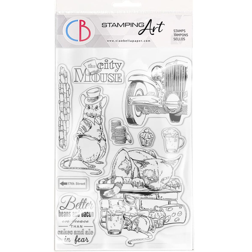 Ciao Bella Clear Stamp Set 6
