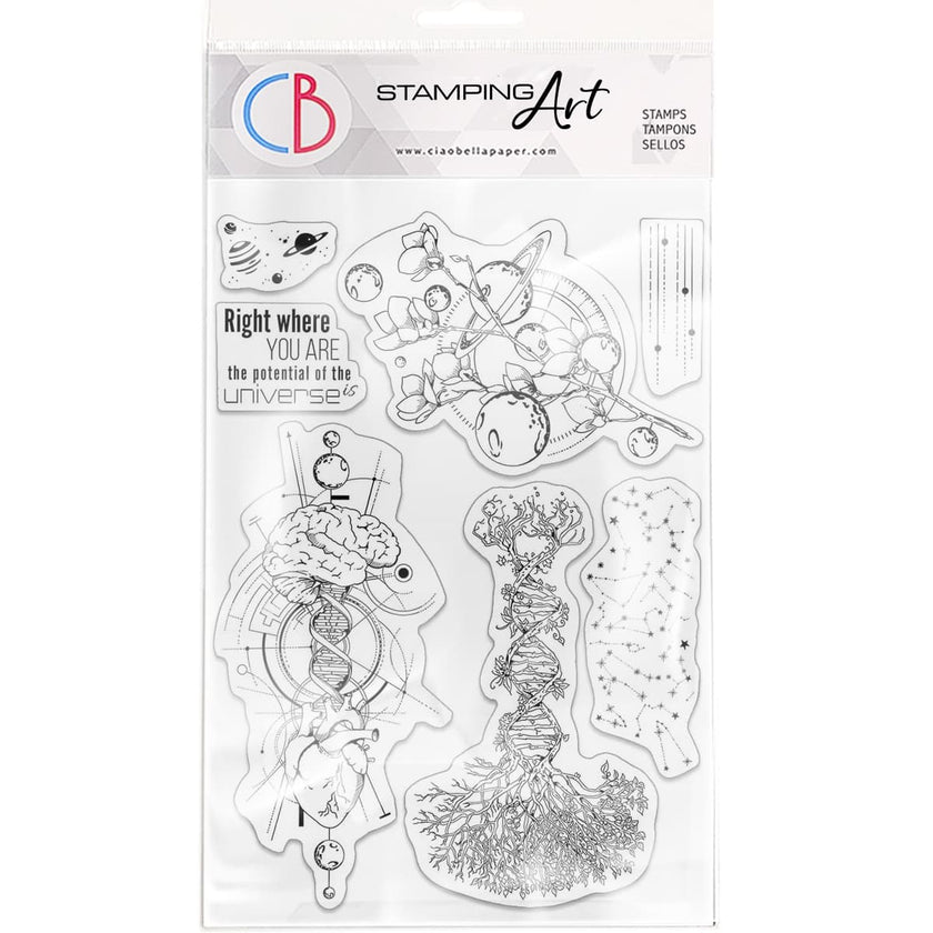 Ciao Bella Clear Stamp Set 6