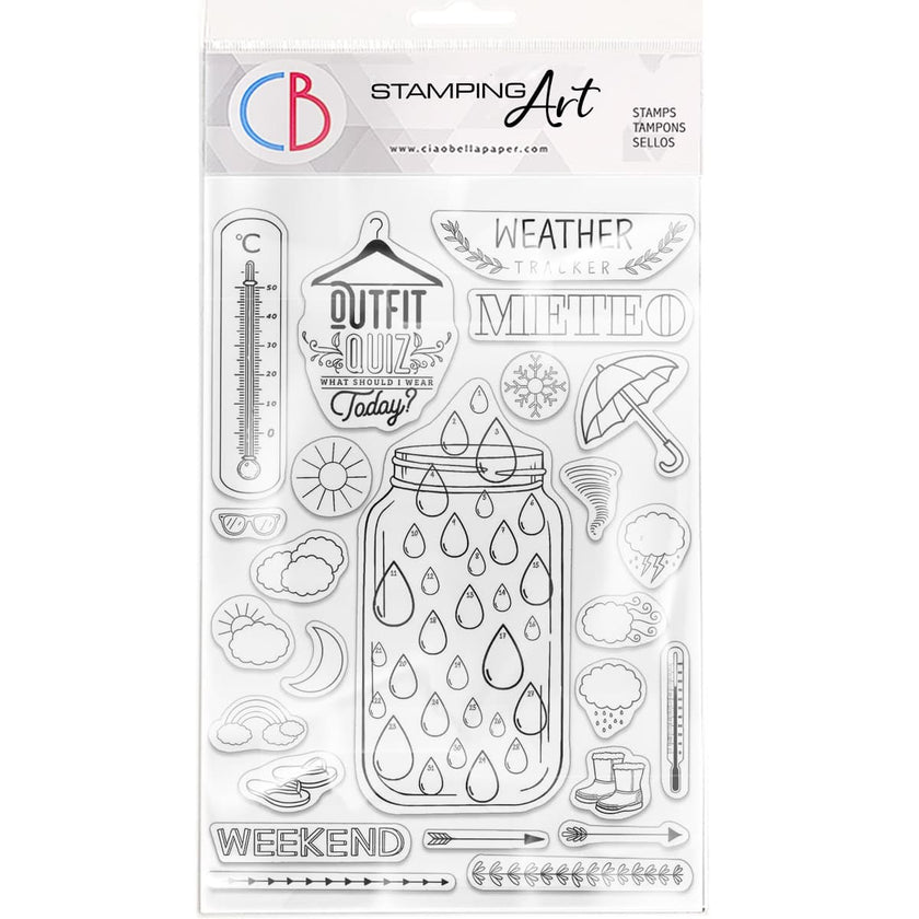 Ciao Bella Clear Stamp Set 6