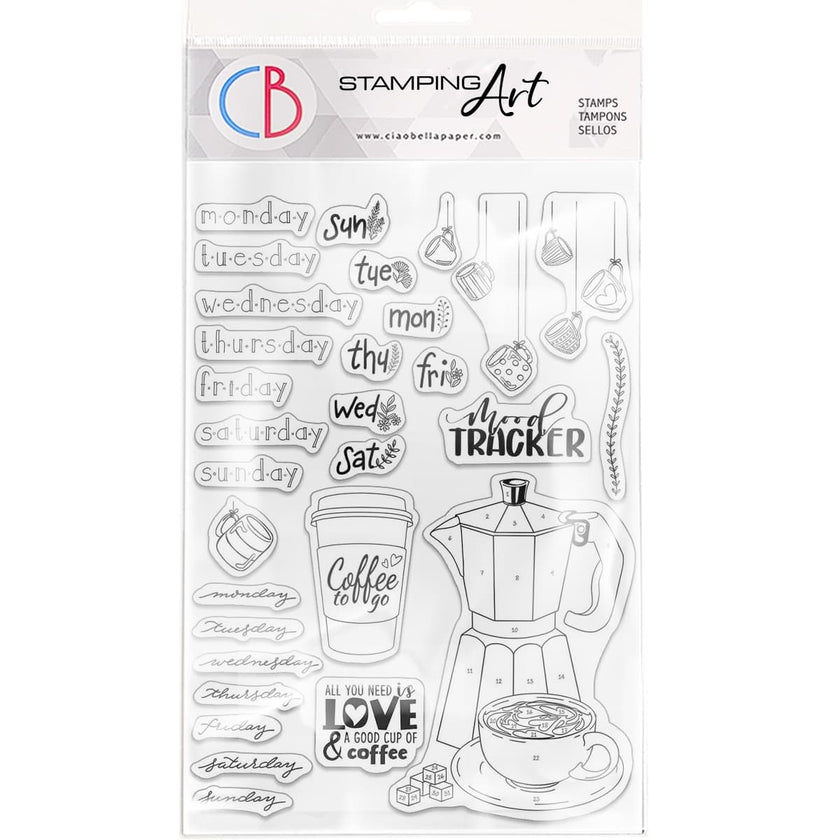 Ciao Bella Clear Stamp Set 6