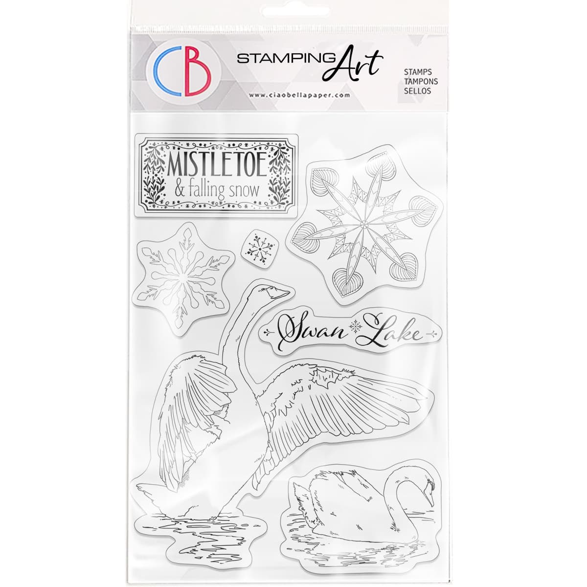 Ciao Bella Clear Stamp Set 6