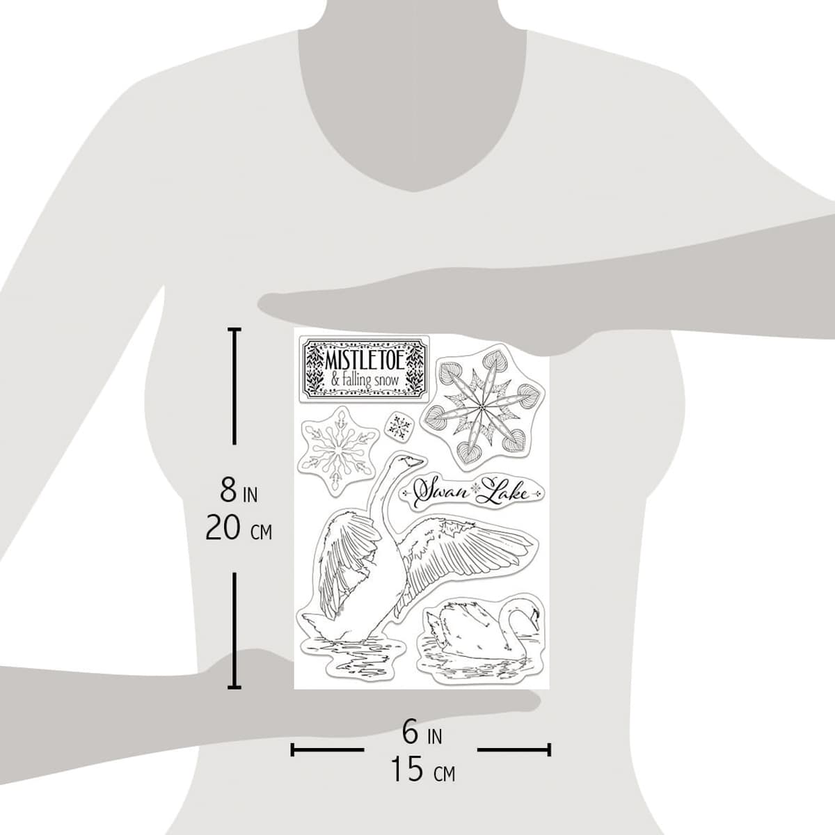 Ciao Bella Clear Stamp Set 6