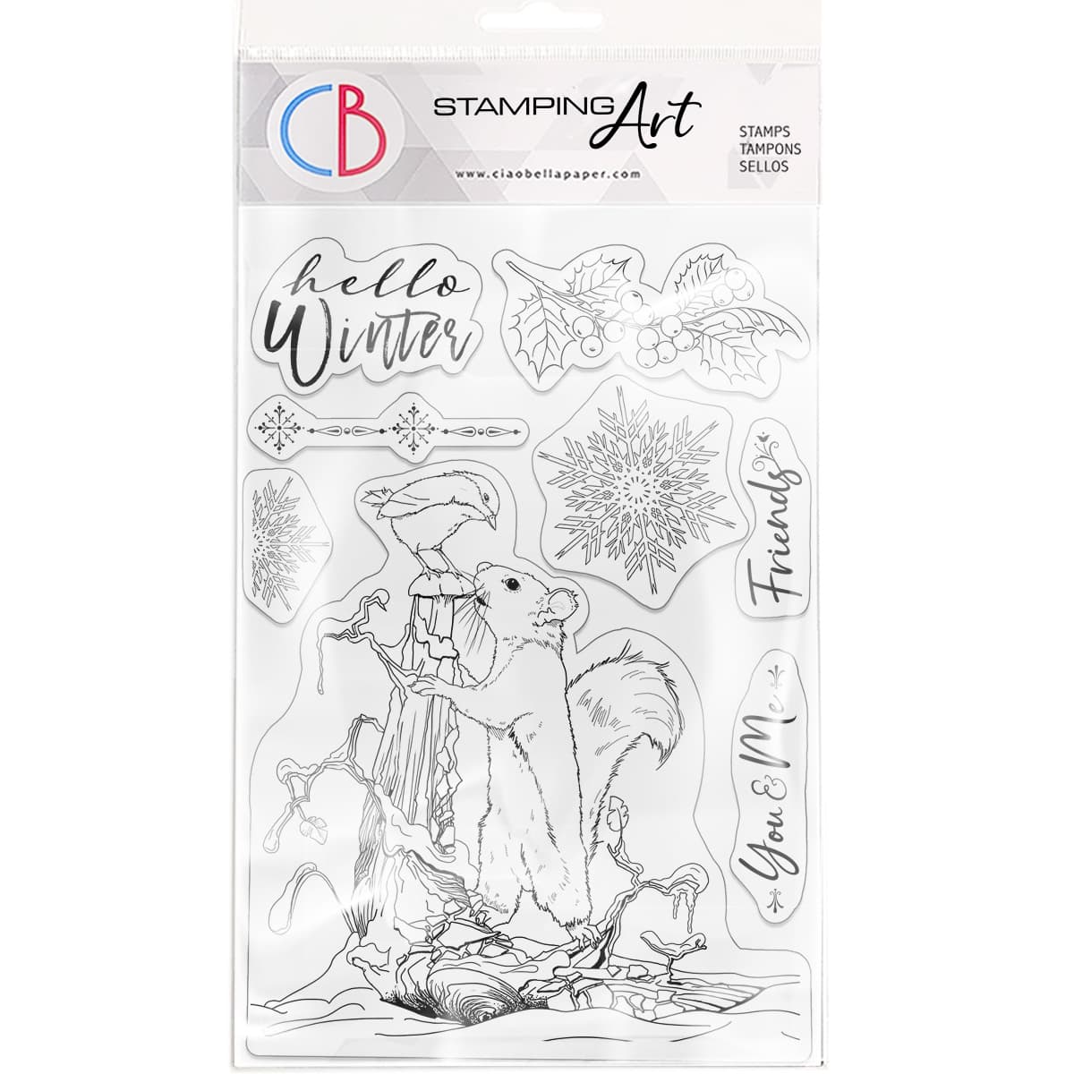 Ciao Bella Clear Stamp Set 6