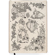Ciao Bella Clear Stamp Set 6x8 Blackberries