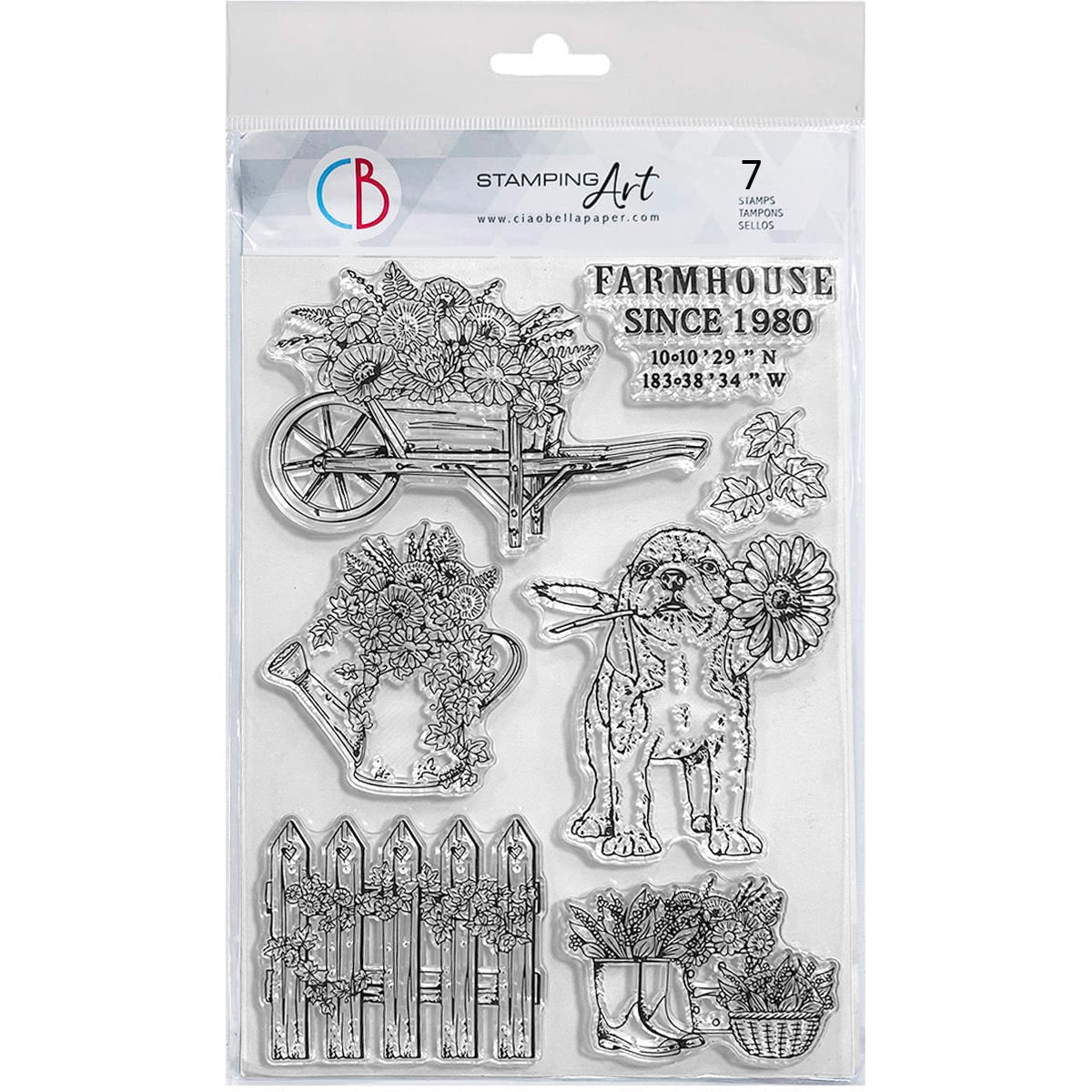 Ciao Bella Clear Stamp Set 6
