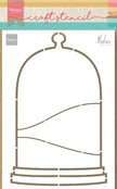 Craft Stencil Bell Jar by Marleen