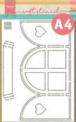 Window A4 Craft Stencil