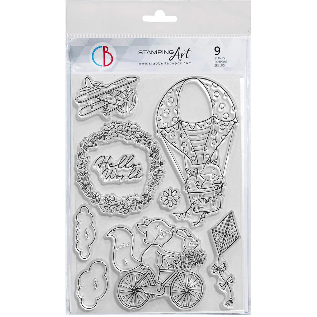 Ciao Bella Clear Stamp Set 6