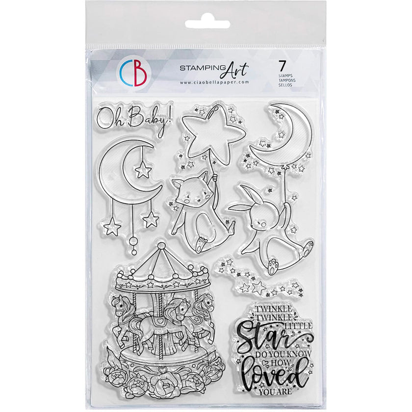 Ciao Bella Clear Stamp Set 6