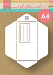 Marianne Design Craft Stencil - Mini-Slimline Envelope