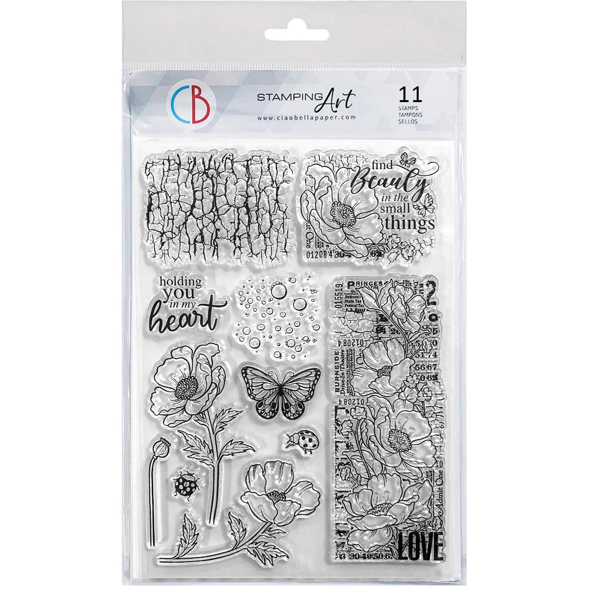 Clear Stamp Set 6x8