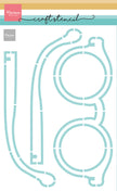 Marianne Design Craft Stencil - Glasses