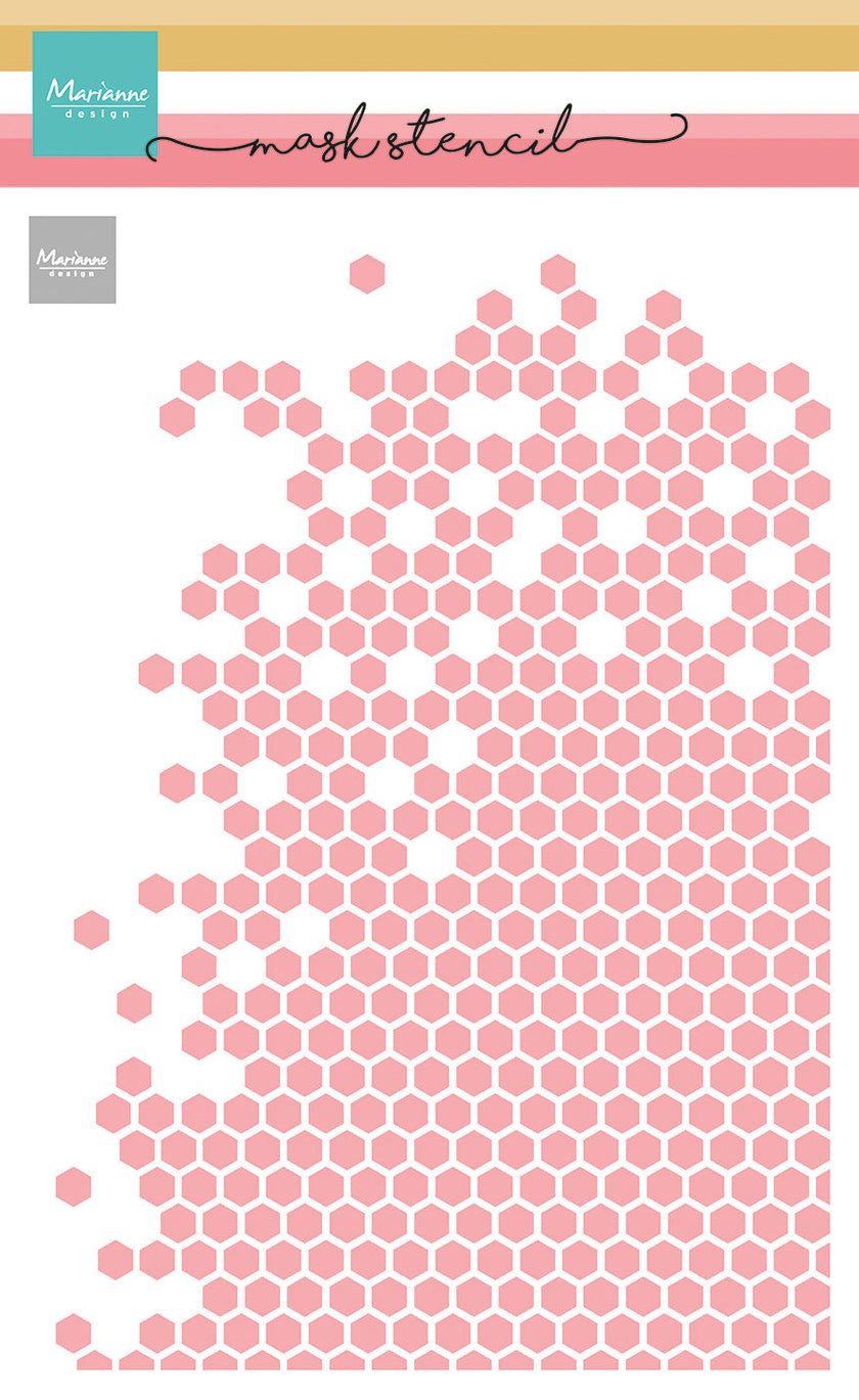 Marianne Design Mask Stencil - Honeycomb