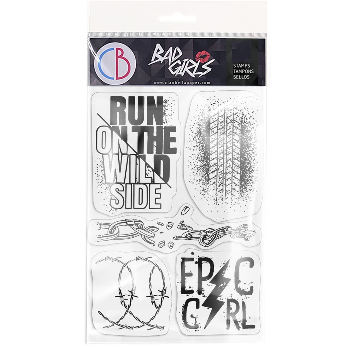 Ciao Bella Clear Stamp Set 4