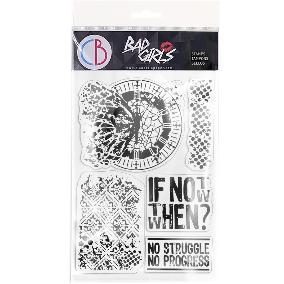 Ciao Bella Clear Stamp Set 4