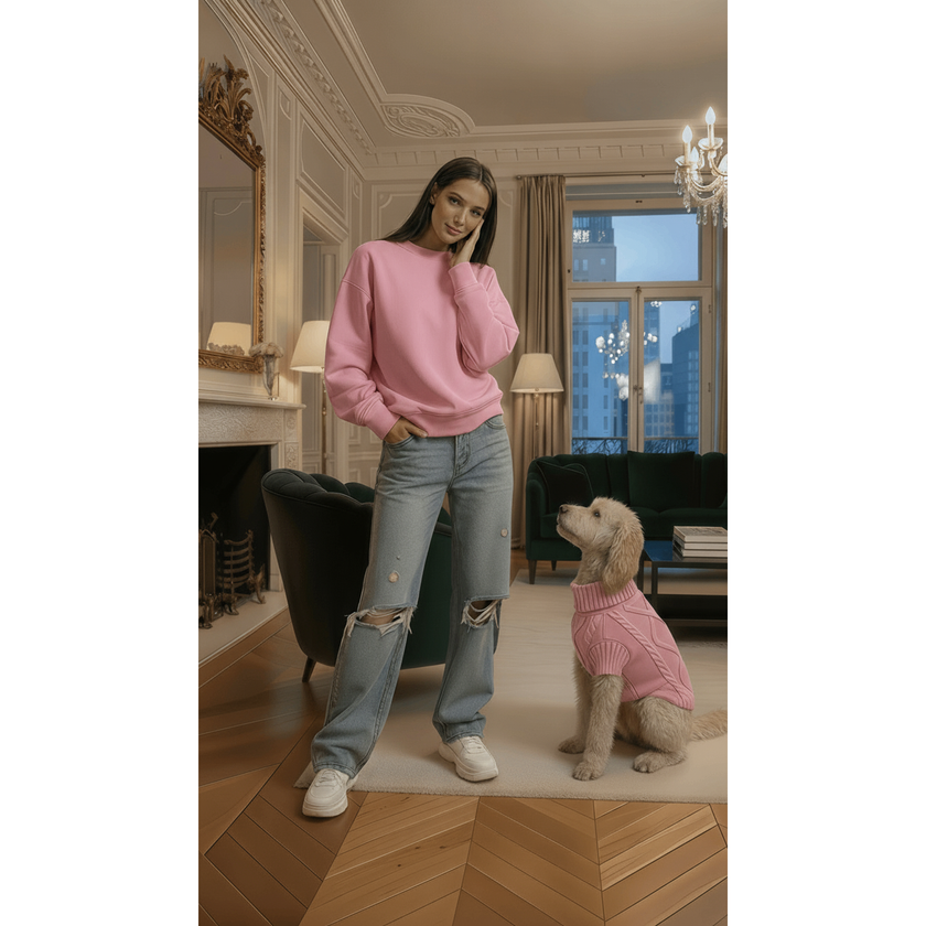 Pink Sweater