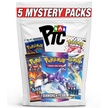 Premier Packs - 5 Pokémon Mystery Booster Packs (1995-2026)