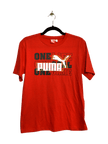 PUMA Regular fit T-shirt in Red  -  L