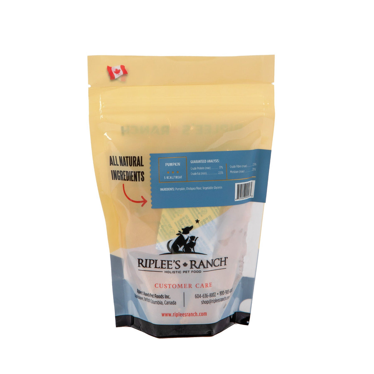 Pumpkin - Soft Square - Dog Treats