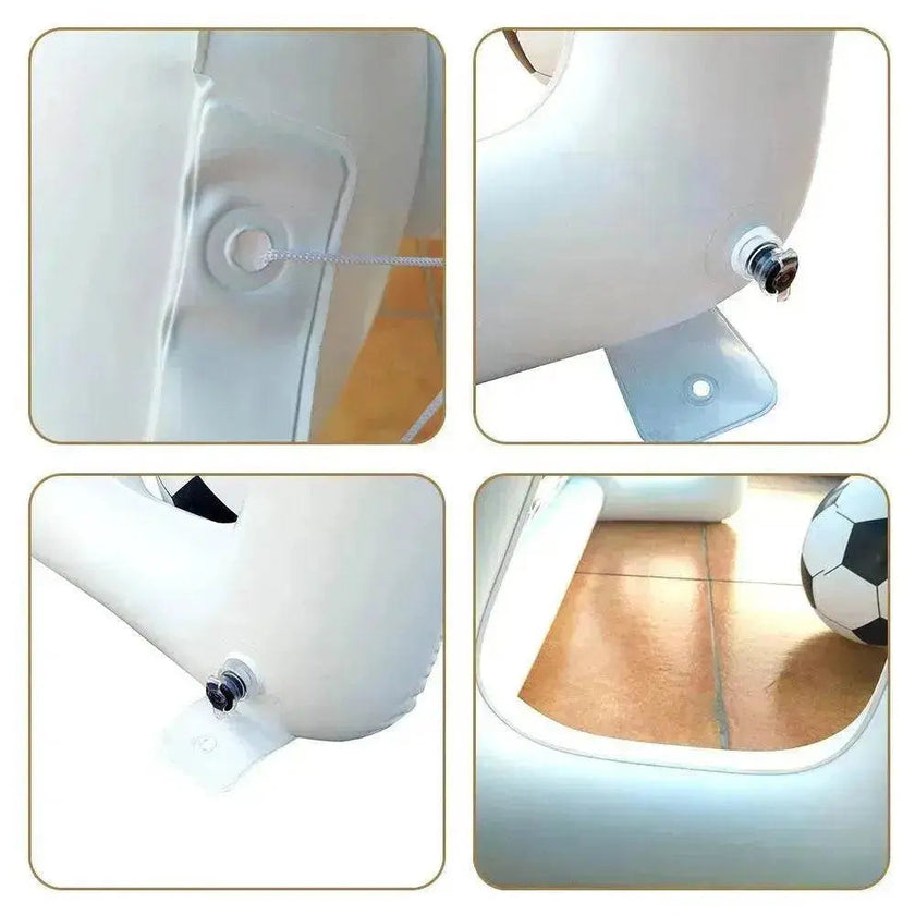PVC inflatable beach football goal