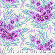 Tula Pink - Floral Reef - Shadow Sharks - Ultraviolet - PWTP267.ULTRAVIOLET