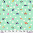 Tula Pink - Floral Reef - School Crossing - Seafoam - PWTP268.SEAFOAM