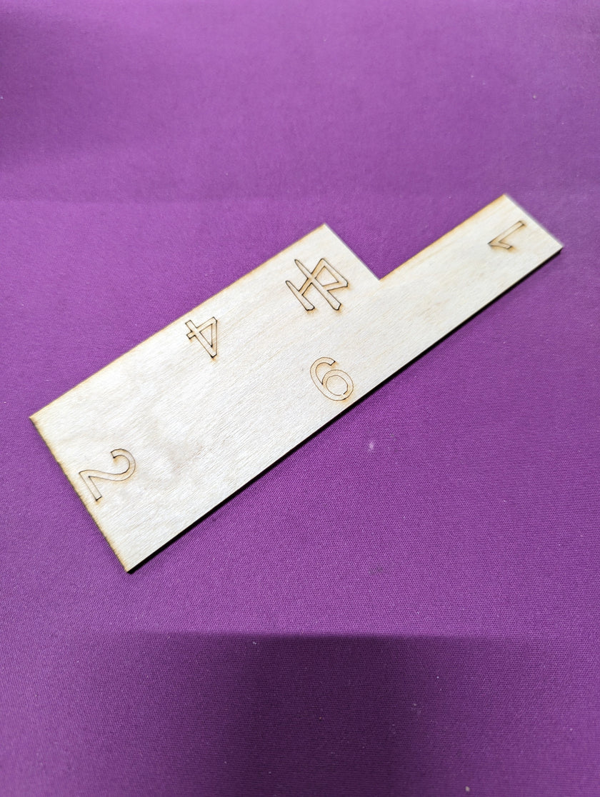 Laser Cut Widget- 1/2/4/6