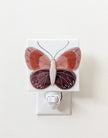 Night Light - The flock of butterflies - purple - Veille sur toi