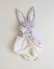 Bunny Baby blankie - Sleeping Marguerite Lilas - Veille sur toi