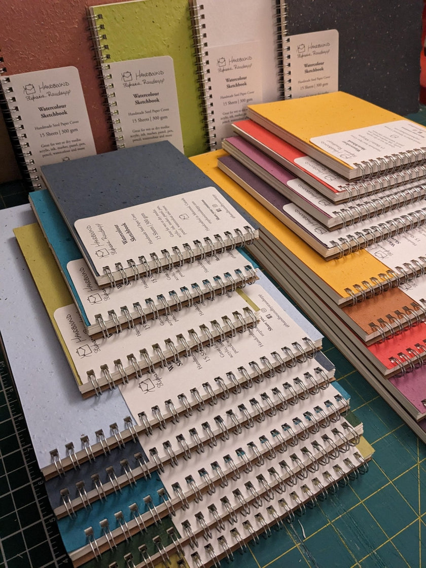 Small | Plantable Watercolour Sketchbooks