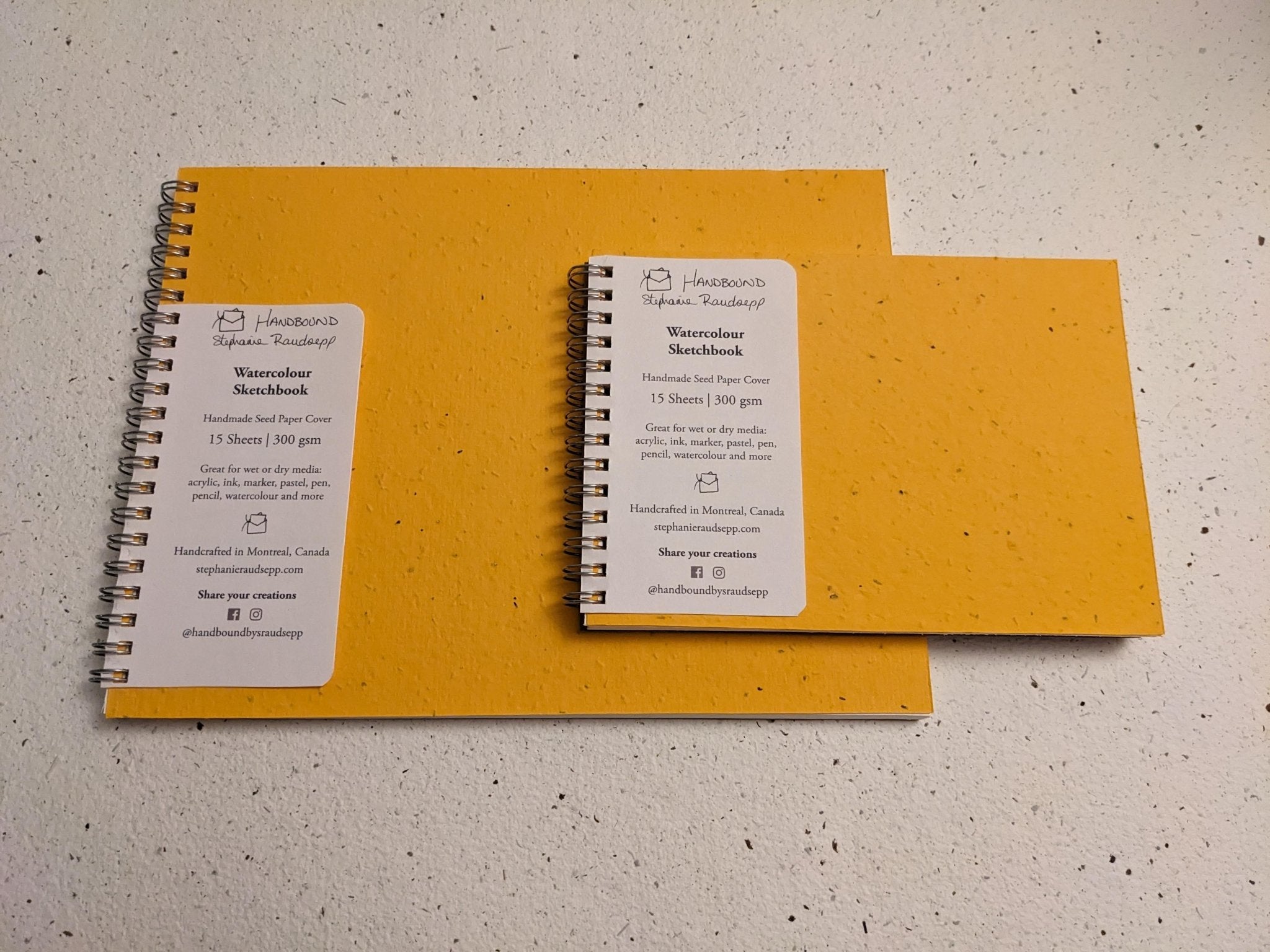 Large | Plantable Watercolour Sketchbooks