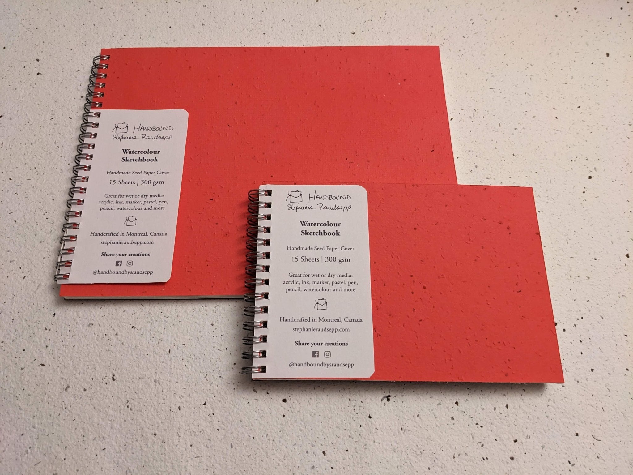 Small | Plantable Watercolour Sketchbooks