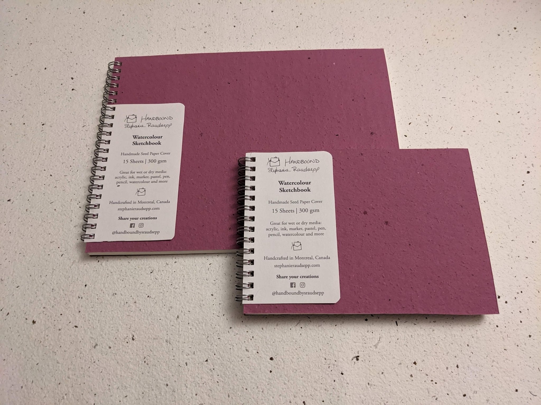 Small | Plantable Watercolour Sketchbooks