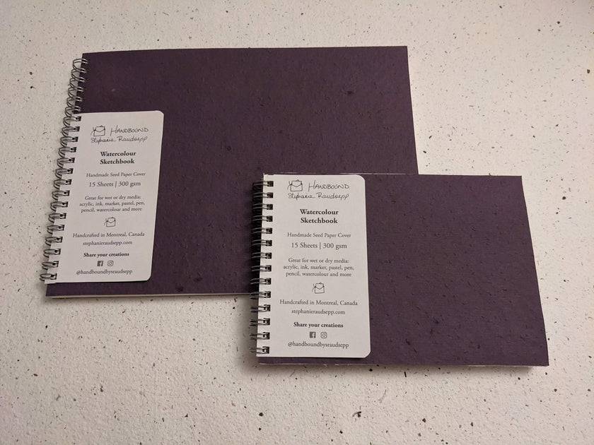 Large | Plantable Watercolour Sketchbooks