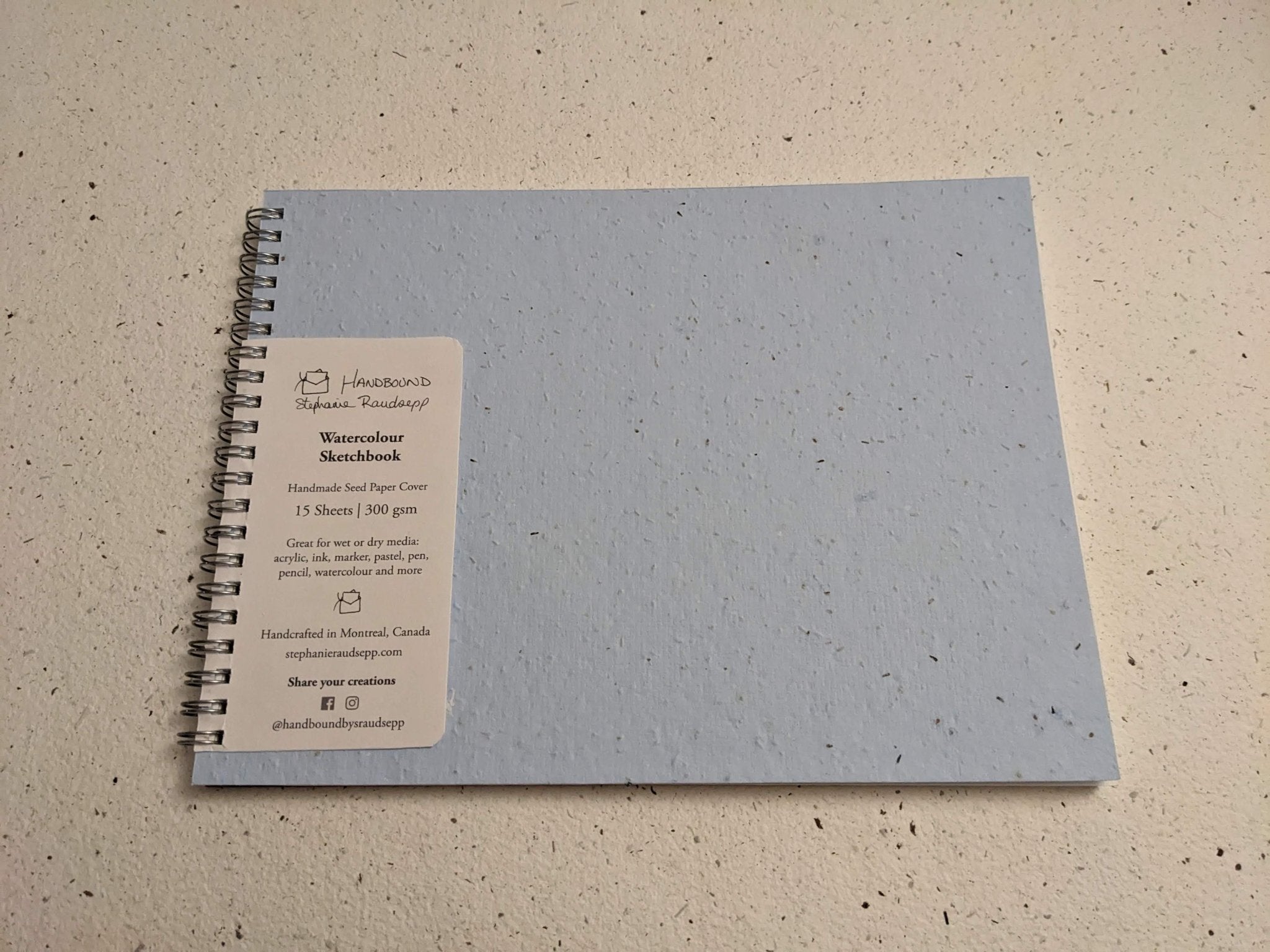 Large | Plantable Watercolour Sketchbooks