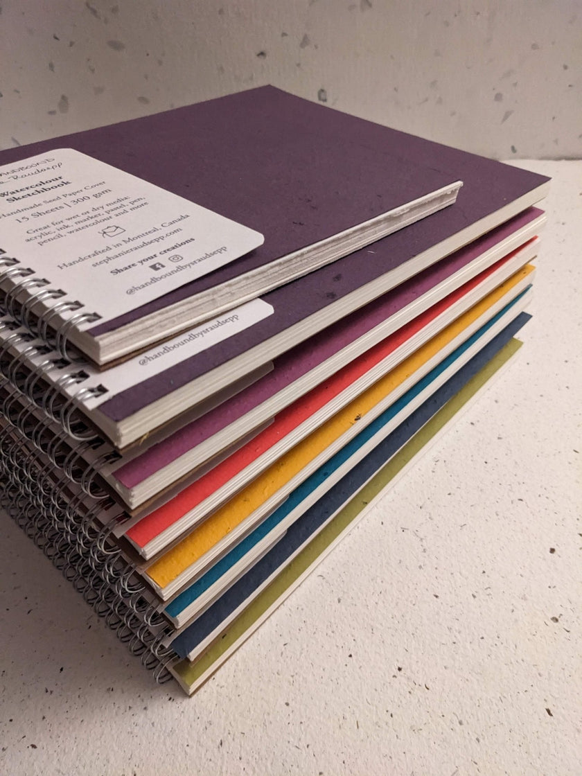 Small | Plantable Watercolour Sketchbooks