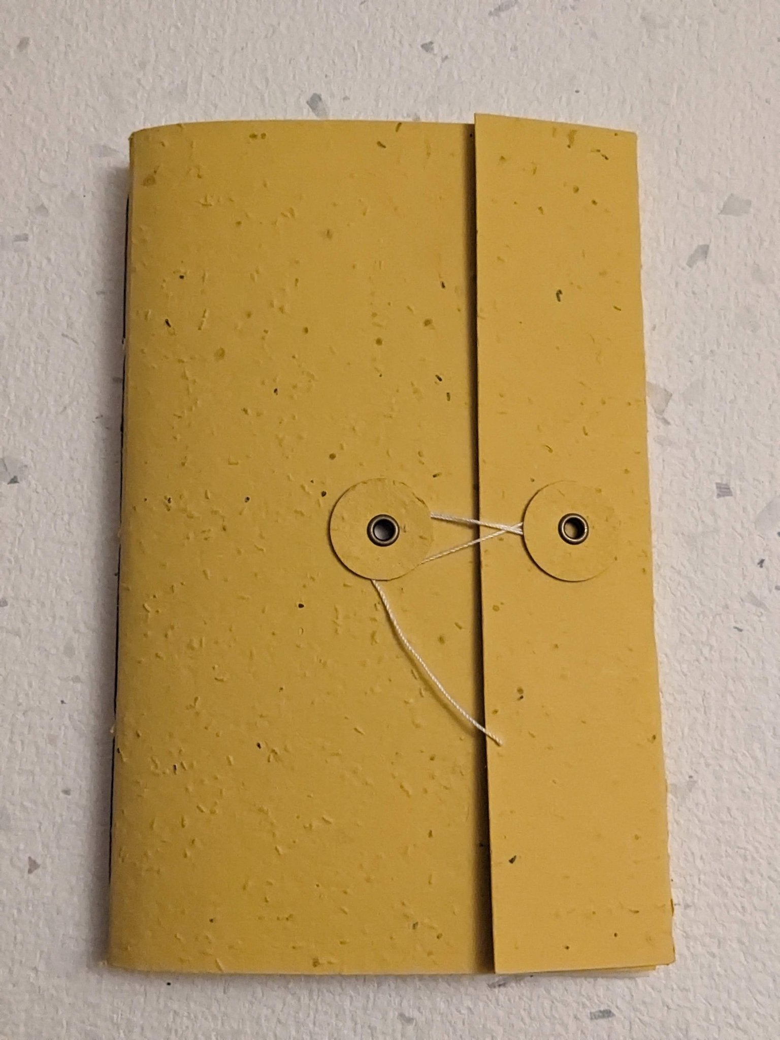 Large | Plantable Button and String Notebook