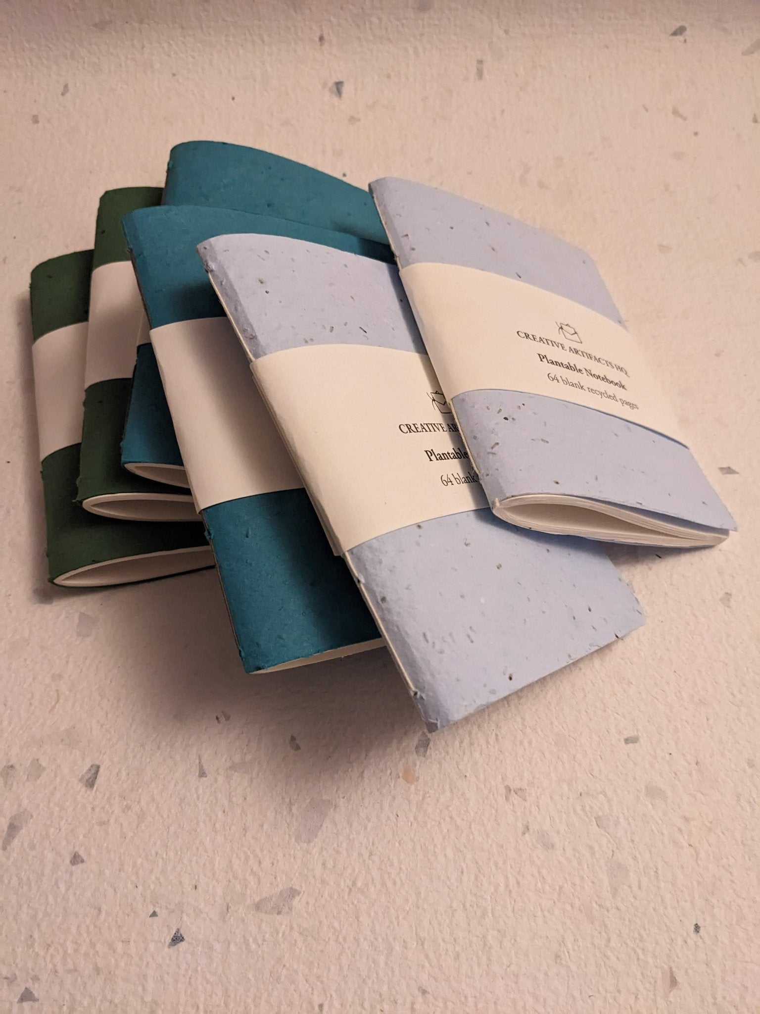 Large | Set of 3 | Plantable Cotton Notebooks
