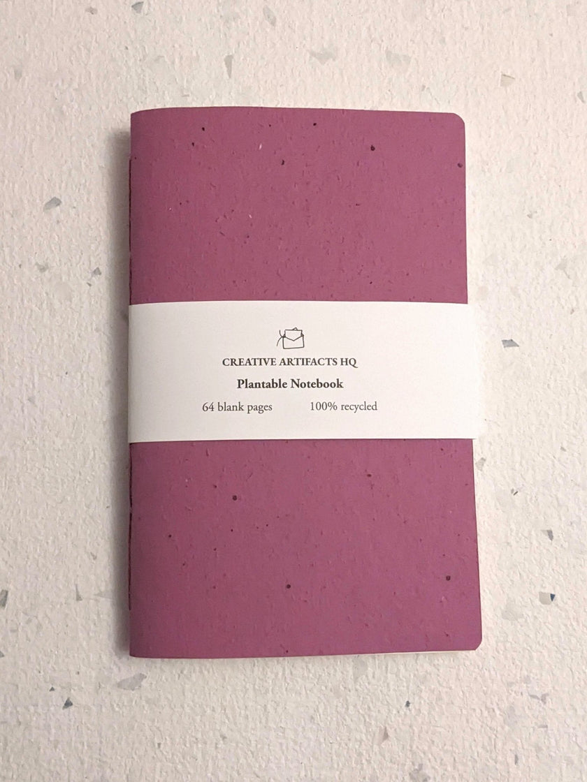 Large | Set of 3 | Plantable Cotton Notebooks