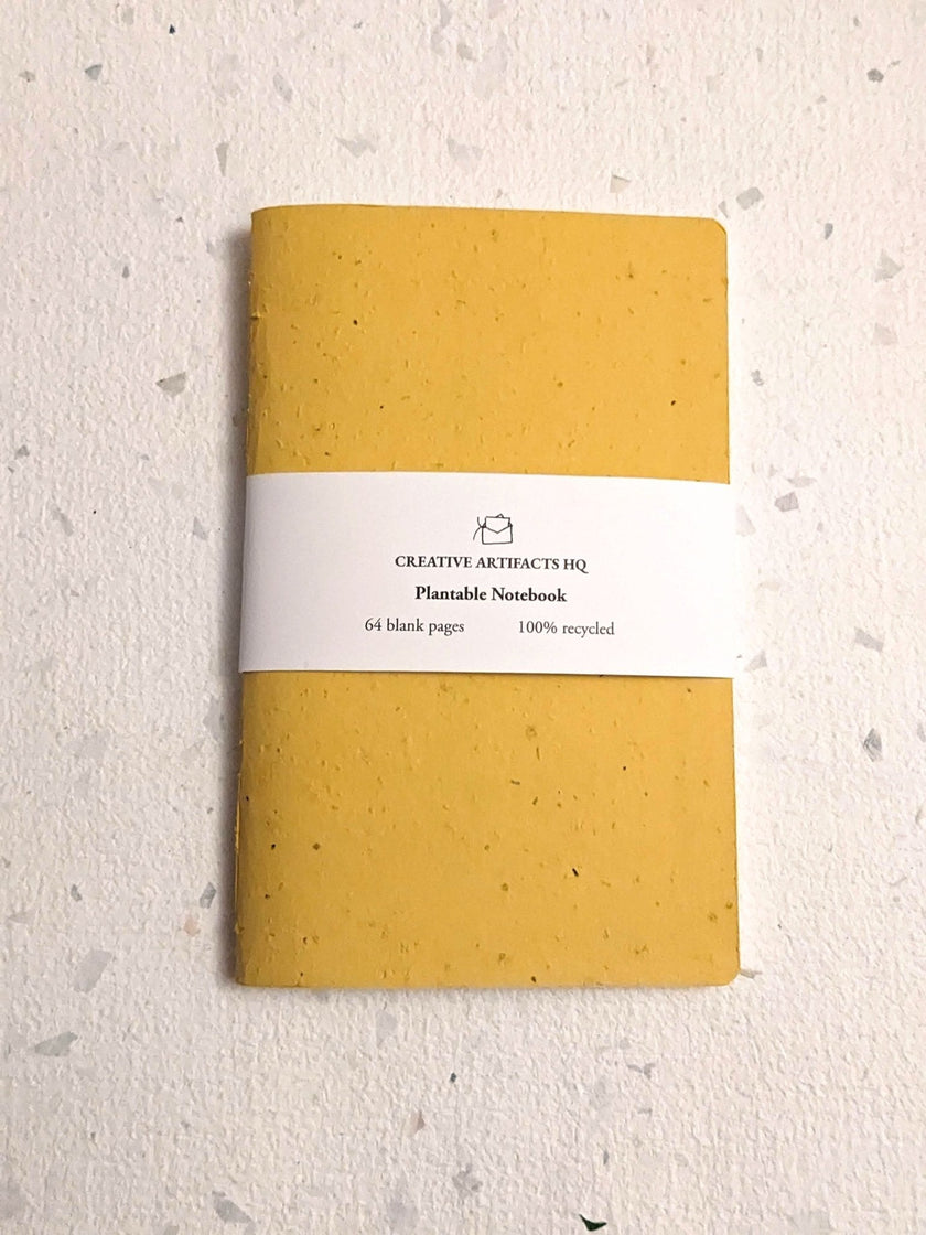 Large | Set of 3 | Plantable Cotton Notebooks