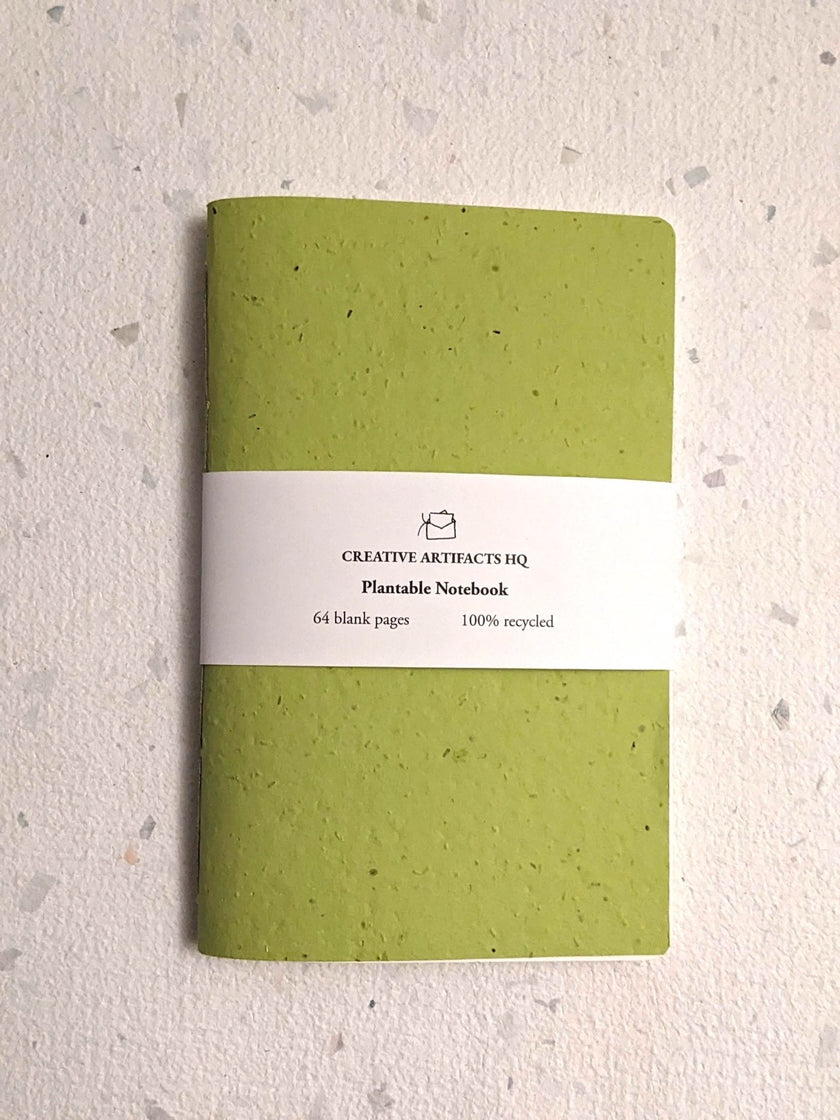 Large | Set of 3 | Plantable Cotton Notebooks