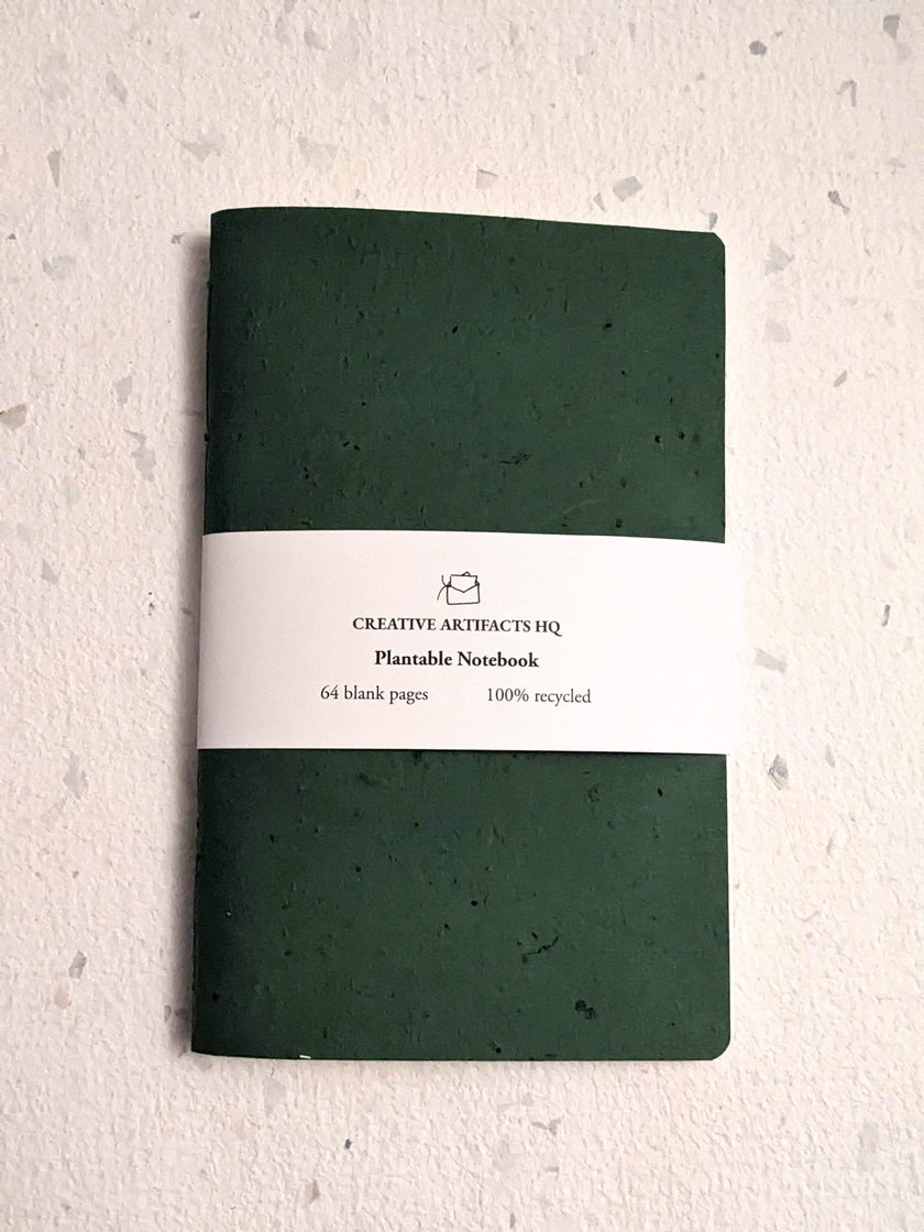 Large | Set of 3 | Plantable Cotton Notebooks