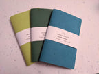 Large | Set of 3 | Plantable Cotton Notebooks